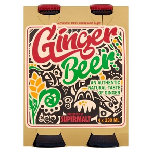 Ginger beer supermalt 4x330ml