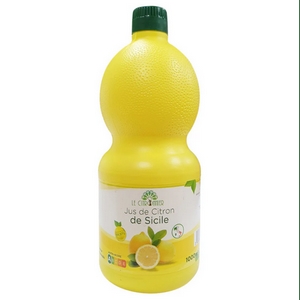 Le Citronnier jus de citron jaune 1l