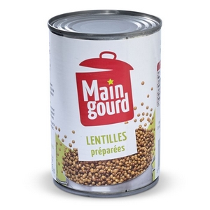 Maingourd lentilles préparées 1/2 265g