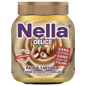Nella délice pâte à tartiner crème de noisette grillée 700g