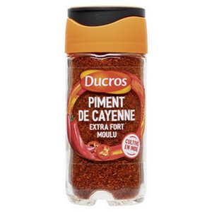 Ducros piment de cayenne extra fort 38g