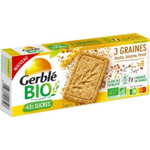 Gerblé bio 3 graines (kasha, sésame, pavot) 132g