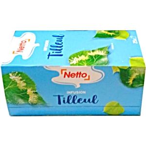 Netto infusion tilleul x25x1,3g 32,5g