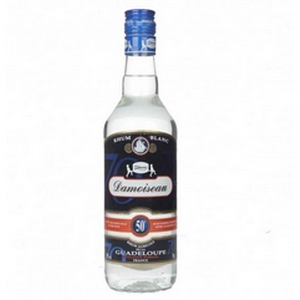 Rhum blanc Damoiseau 50cl 50%Vol.
