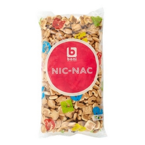 Boni nic-nac petits biscuits en forme de lettres et de chiffres 500g